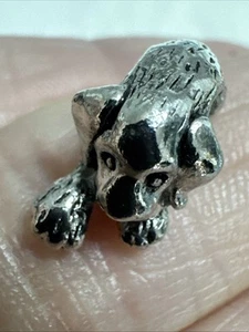 Authentische Mops Europäischer Hund Zwischenring Perle - Bild 1 von 7