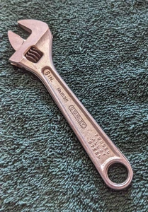 Vintage Stanley No. 1536 verstellbarer Schraubenschlüssel 6" - schön - Made in USA - Bild 1 von 5