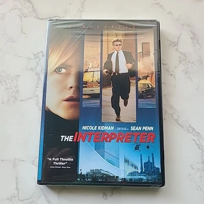 The Interpreter NEW Sealed DVD Widescreen 2005 Nicole Kidman, Sean Penn, FAST SH - Image 1 of 4