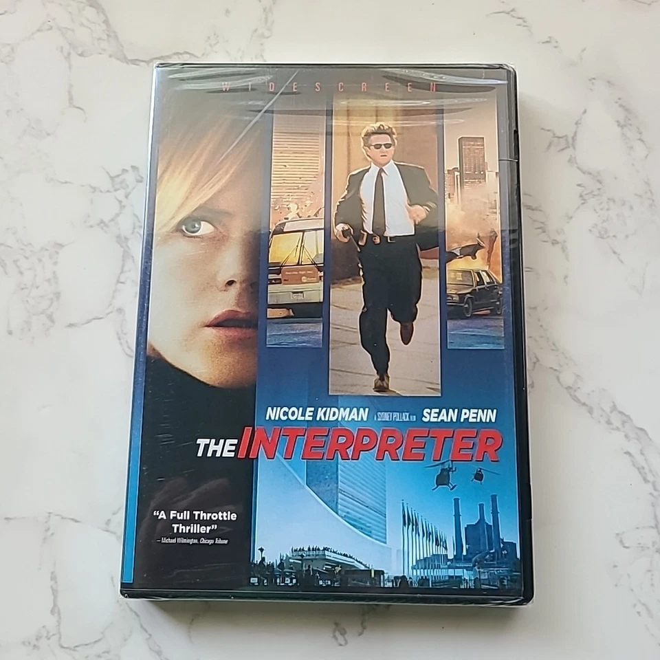 The Interpreter NEW Sealed DVD Widescreen 2005 Nicole Kidman, Sean Penn, FAST SH - Image 1 of 4