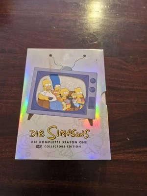 Die Simpsons Staffel Season 1 DVD Collectors Edition Pappschuber Sammelbox FSK12 - Bild 1 von 3