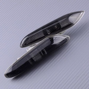 Smoke Side Marker Turn Signal Light Lamp Fit for BMW E90 E91 E92 E93 06-11 Kt - Picture 1 of 2