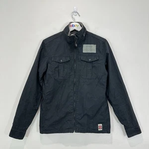 G Star Raw Jacket Men S Black Full Zip Lined Ranger Shirt L/S **Read - Picture 1 of 17