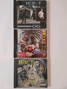 Ice T - Rhyme Pays + Original Gangster + Home Invasion 3 CD Lot - Imagen 1 de 9