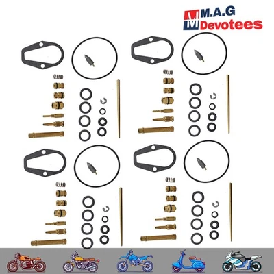 4x Kit de reparación de carburador para Honda CB 550 CB550 CB550F CB550 1974-1976 Foto 1 de 4