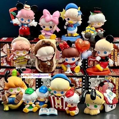POP MART Dimoo World Disney Series Confirmed Blind Box Figure Art Toys Mickey - Image 1 of 4