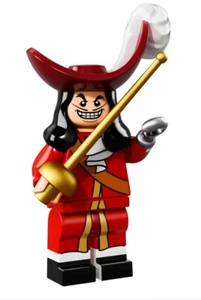 Lego CAPTAIN HOOK Disney Series Minifigure #16 71012 Villian New Factory Sealed - Picture 1 of 4