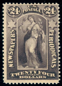 momen: francobolli USA #PR76 giornale come nuovo OG H PF certificato LOTTO #70187 - Foto 1 di 3