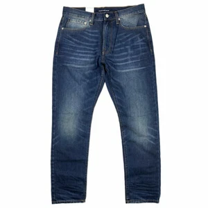 $98 Calvin Klein Men's Athletic Taper Kaiser Blue Denim Jeans CKJ 056 - 30x30 - Picture 1 of 4
