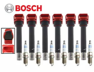 Bosch OEM Ignition Coil & Spark Plug Double Platinum (6set) for VW Touareg - Picture 1 of 1