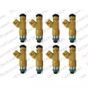Set of 8 DENSO 297500-0480 fuel injector 2006-2010 Jaguar 6R83-AC Genuine OEM - Picture 1 of 4