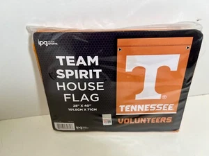 New Tennessee Team Spirit House Flag 28x40 - Picture 1 of 4