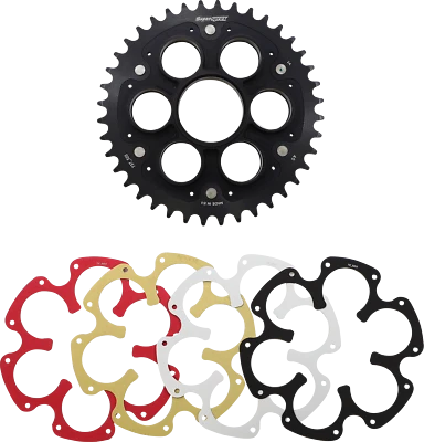 Piñón de transmisión trasera Supersprox Edge con inserto de color 40T Ducati 1198 R 10 Foto 1 de 4