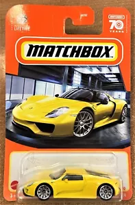 Matchbox 2023 - #77 Porsche 918 Spyder - Imagen 1 de 1