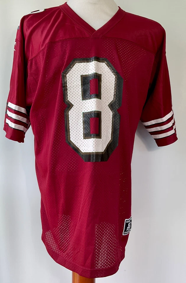 Camiseta Vintage Starter San Francisco 49ers Steve Young Tamanho 46 - Imagem 1 de 4