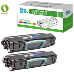 2 Black Toner Cartridge For Dell 1720 1720N 1720DN - Picture 1 of 8
