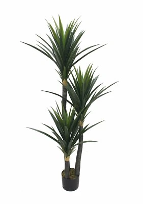 Large Faux Artificial Yukka Tree Indoor Tall Home House Plant in Pot 3ft - 6ft - Image 1 of 2