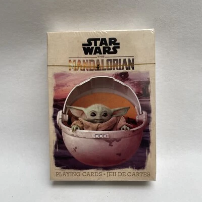 Star Wars - The Mandalorian - Baby Yoda - Playing Cards - Poker Size - New - Image 1 of 4