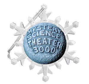 Mystery Science Theater 3000 MST3K Snowflake Lit Holiday Christmas Tree Ornament - Picture 1 of 4