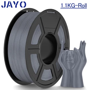 Filamento de impresora 3D JAYO PLA Classic 1,75 mm 600 mm/s 1,1 kg gris mate superficie - Imagen 1 de 8