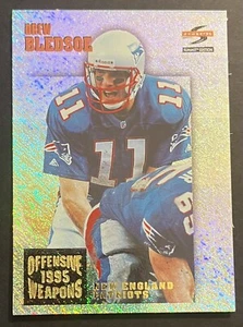 1995 SUMMIT DREW BLEDSOE #176 GROUND ZERO OFFENSIVE WEAPONS NEW ENGLAND PATRIOTS - Picture 1 of 2