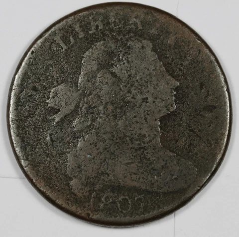 1807 Large Cent.  Full Date.  186105 Cover
