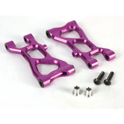 Yeah Racing HPI E10 Purple Aluminum Rear Lower Arm Set E10-002PP - Image 1 of 1