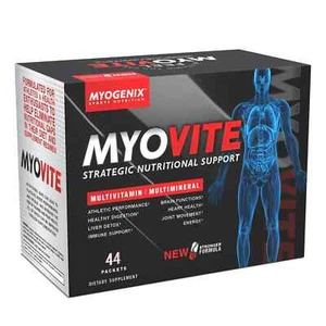 Myogenix MYOVITE Full Spectrum Multivitamin Mineral Formula 44 Packs New Formula - Picture 1 of 4