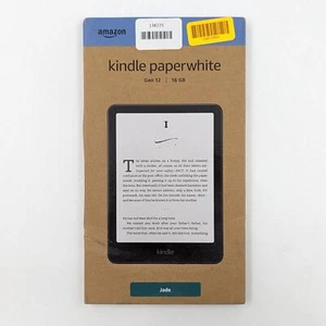 Amazon Kindle Paperwhite (12th Generation) 16GB | Jade | WIFI ONLY - Picture 1 of 7