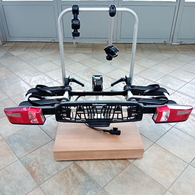 Original VW Fahrradträger für die AHK  Faltbar 000071105T Premium 90° abklappbar - Bild 1 von 4