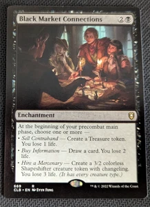 MTG Black Market Connections Commander Legends: Baldur's Gate NM/M - Picture 1 of 2