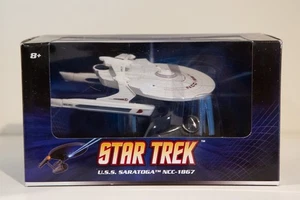 Mattel 2008 Hot Wheels Star Trek U.S.S. Saratoga NCC-1867 Diecast Ship - Picture 1 of 6