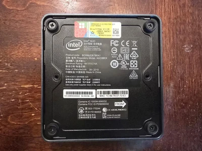 Intel NUC 8 Mini PC Intel i7-8559U 2.7GHz 32GB RAM 256GB SSD | BROKEN FOR PARTS - Image 1 of 4