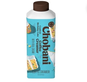Crema de café de cumpleaños confeti Chobani, paquete de 2- (24 oz cada BB 19/09/2025 - Imagen 1 de 2