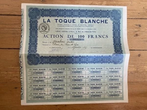 RARE = LA TOQUE BLANCHE (I2) - Foto 1 di 1