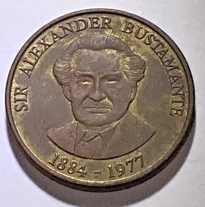 Jamaika 1993 1 Dollar Sir Alexander Bustamante - Bild 1 von 2