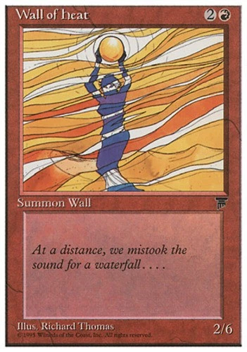 Wall of Heat - Chronicles # MTG Magic The Gathering - Image 1 of 1