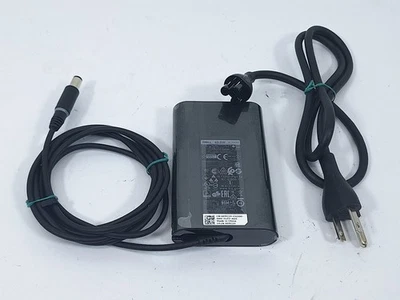 OEM Dell AC Adapter 65W 19.5V 3.34A Laptop Charger HA65NM130 Tested - Image 1 of 4