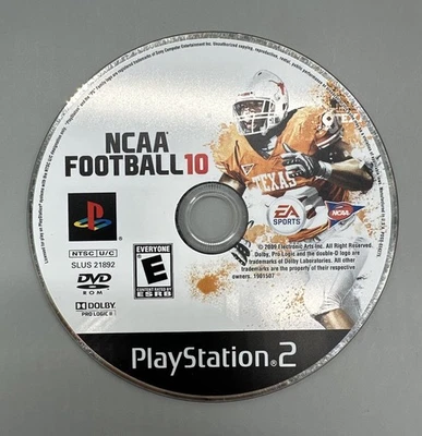 NCAA Football 10 - PS2 solo disco Foto 1 de 2