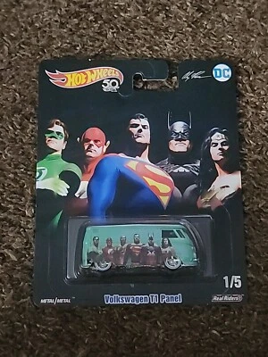 Real Riders 2017 - Batman - Volkswagen T1 panel - Hot Wheels 1:64 Foto 1 de 2