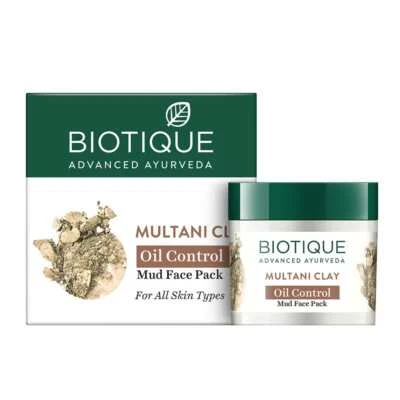 Biotique Multani Clay Mud Face Pack For All Skin Types 75g - Image 1 of 4