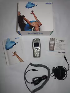Nokia 3587i CELL PHONE For Collectors - CDMA Turns On With Accessories - Picture 1 of 14