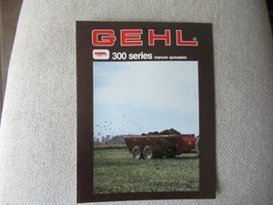 1986 GEHL 300 Series Manure Spreaders 309, 315, 329 brochure  - Picture 1 of 3