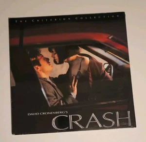 CRASH - Laserdisc - Criterion Collection - David Cronenberg - NTSC NEW & SEALED - Photo 1/2