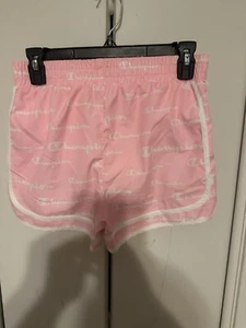 Champion Pink/White Girl's Shorts Youth XL - Picture 1 of 4