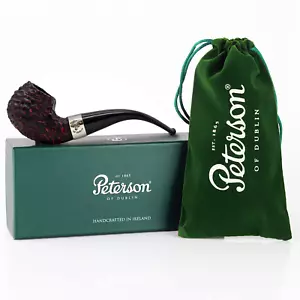 Peterson Donegal Rocky 03 cola de pez, 3 mm, vástago de vulcanita, pipa de tabaco de manzana - Imagen 1 de 9