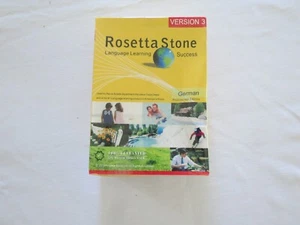 Rosetta Stone Version 3 German Professional Edition SEALED NEW - Picture 1 of 1