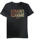 Reebok Boys Train Like A Champ Embellished T-Shirt, Black, L