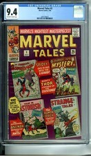 MARVEL TALES 3 CGC 9.4 RARE in GRADE only 2 9.6s NO 9.8s! SPIDER-MAN MARVEL 1966