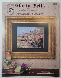 Marty Bell Primrose Cottage cross stitch pattern Pegasus Publications - Picture 1 of 2